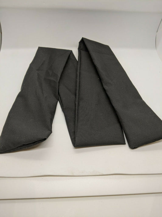 Hand made Black Polycotton Head Band Hair Wrap Scarf - dorelen black-headband-scarf, African Hair Band, African Hair Wrap Scarf, African Head Wrap, African Headband, african headbands, Africa