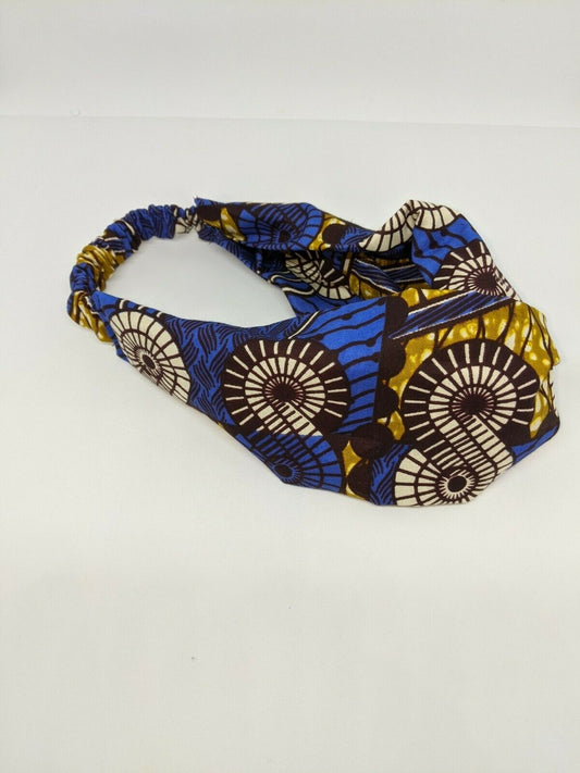 AFRICAN HEADBANDS ELASTIC TURBAN HEADBANDS BOHO PRINT HEADBAND ELASTIC HAIR BAND